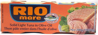 Grocery-Tuna-Rio Mare-Box Yellow-3x80g